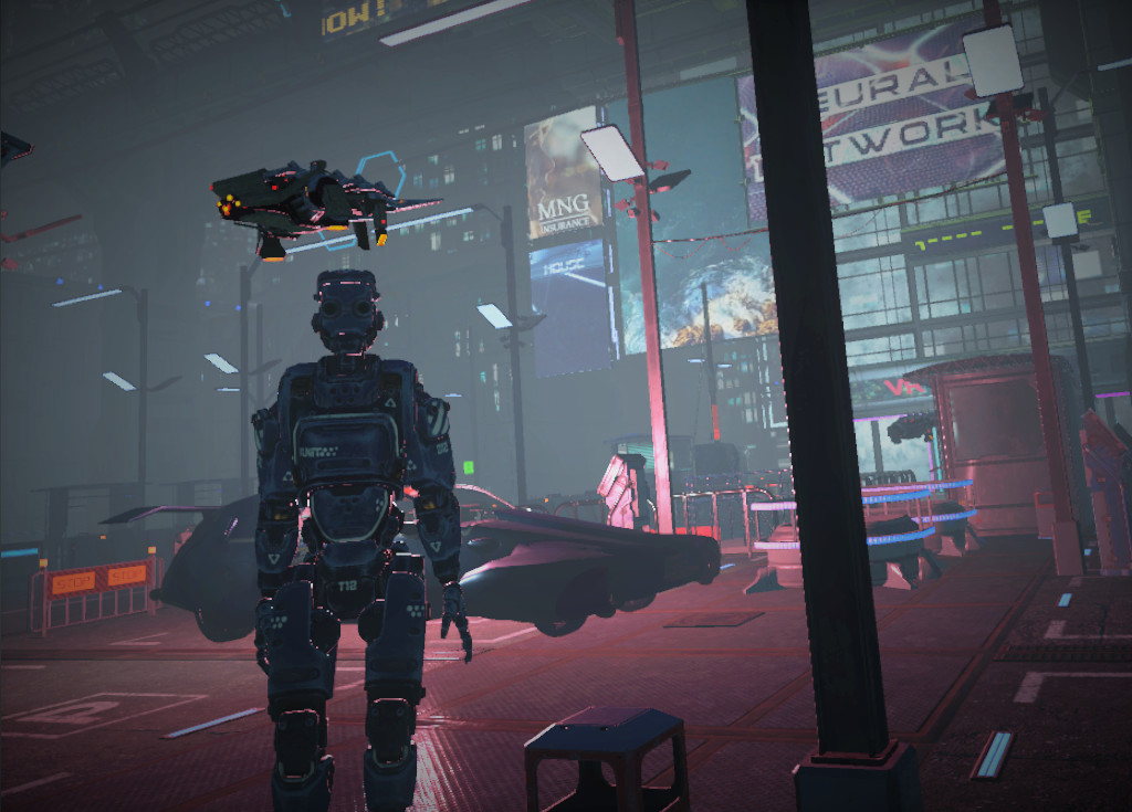 Electric Sheep: A Cyberpunk Dystopia