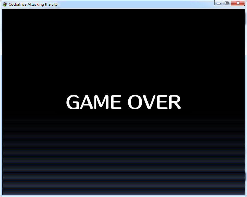 Cockatrice Attacking the city