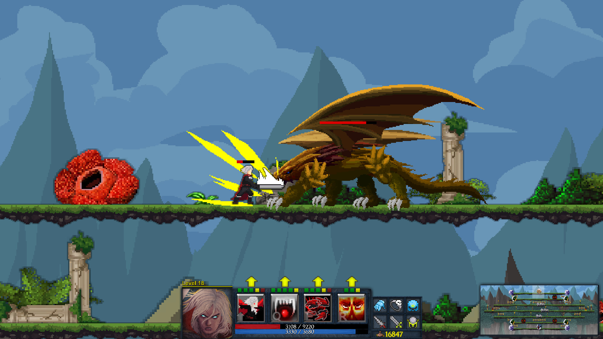 Gladom: The 2D MOBA in Pixel Art