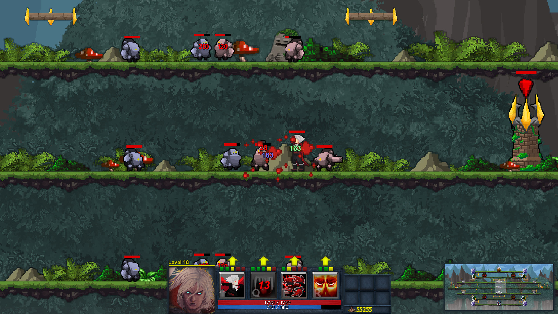 Gladom: The 2D MOBA in Pixel Art