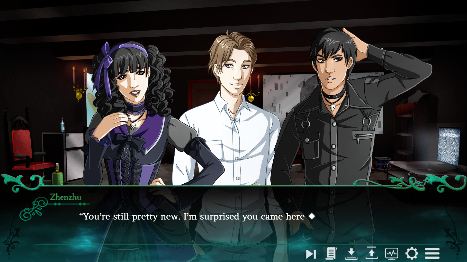 Twice Reborn: A Vampire Visual Novel