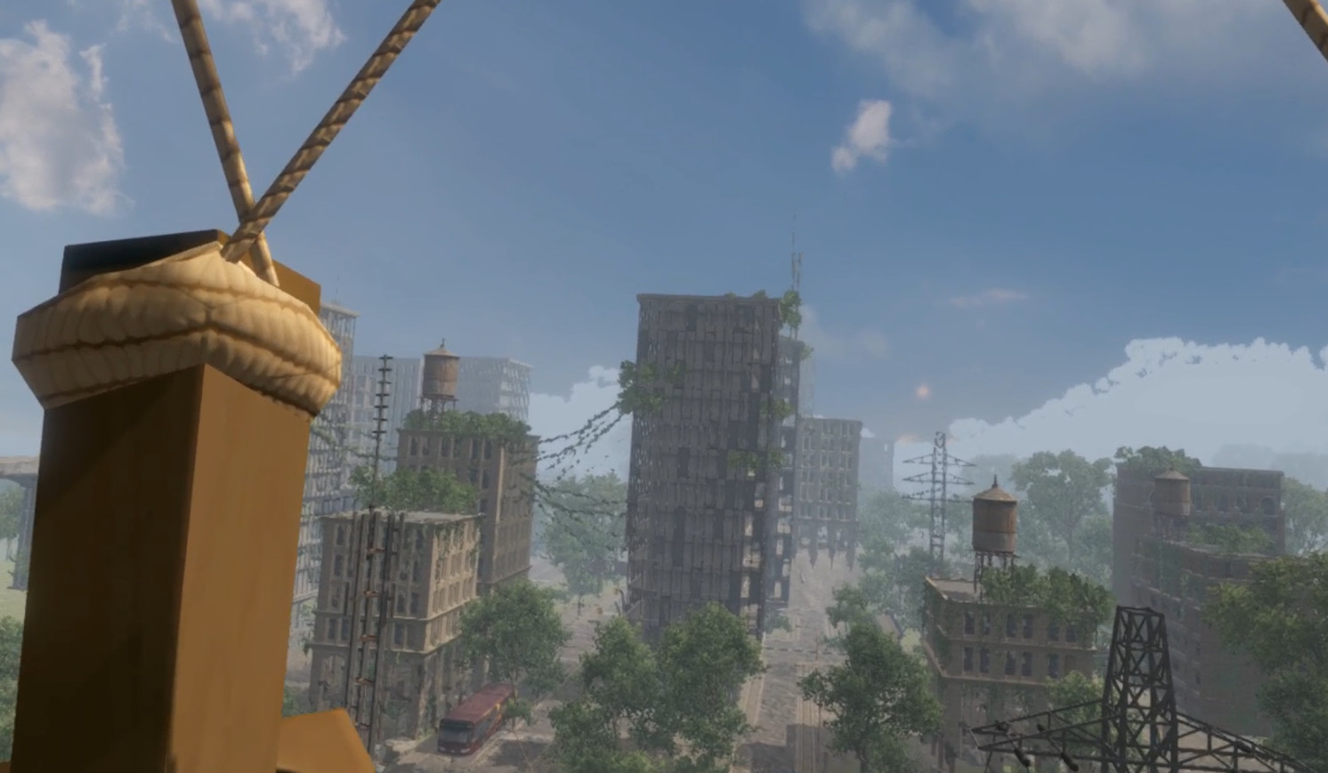 Sitting around the world on a hot air balloon