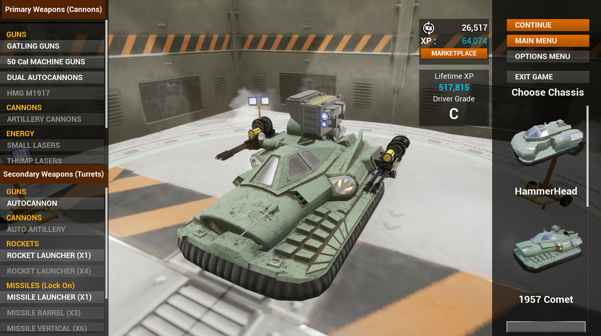 Hover Tank Arena