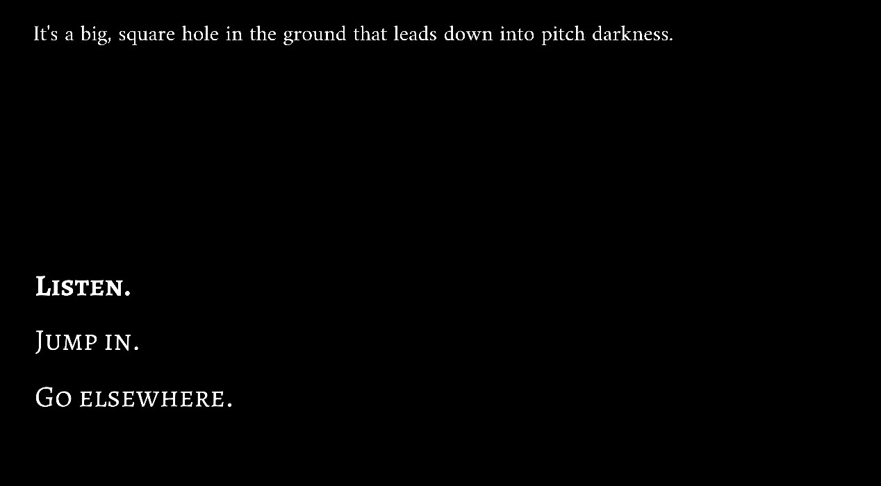 Welcome to the Dark Place