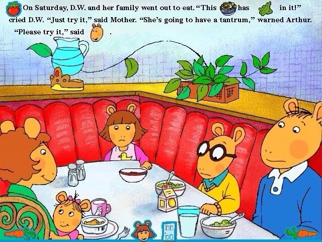 Living Books: D.W. the Picky Eater