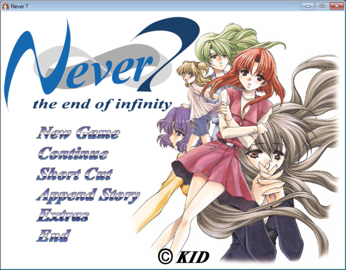 Never7: The End of Infinity
