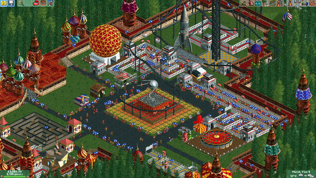 RollerCoaster Tycoon 2: Wacky Worlds