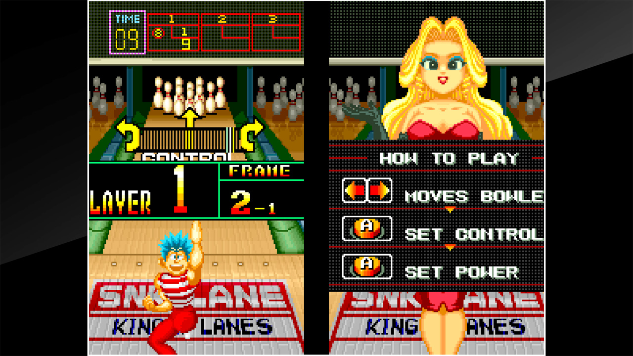ACA Neo Geo: League Bowling