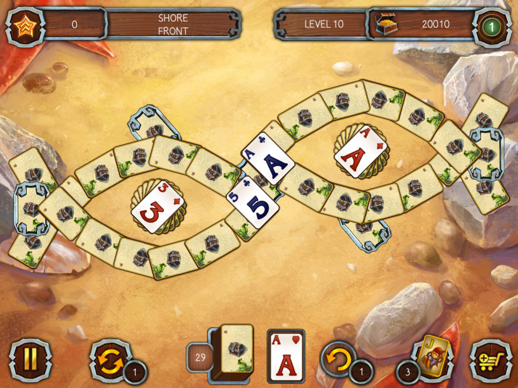 Solitaire Legend of the Pirates