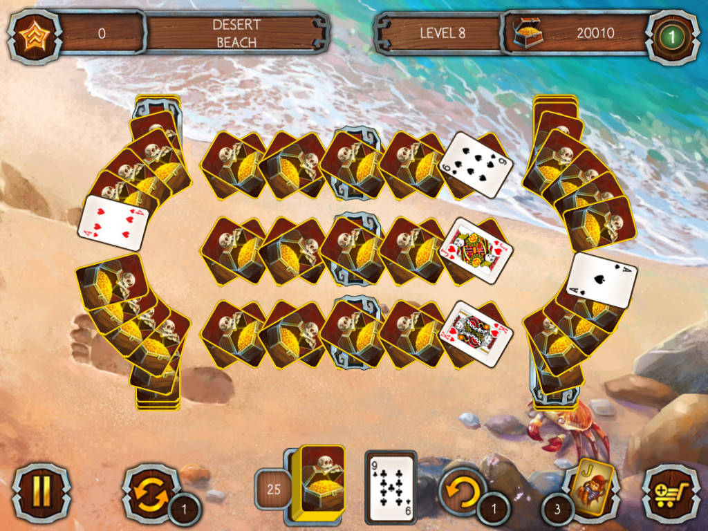 Solitaire Legend of the Pirates