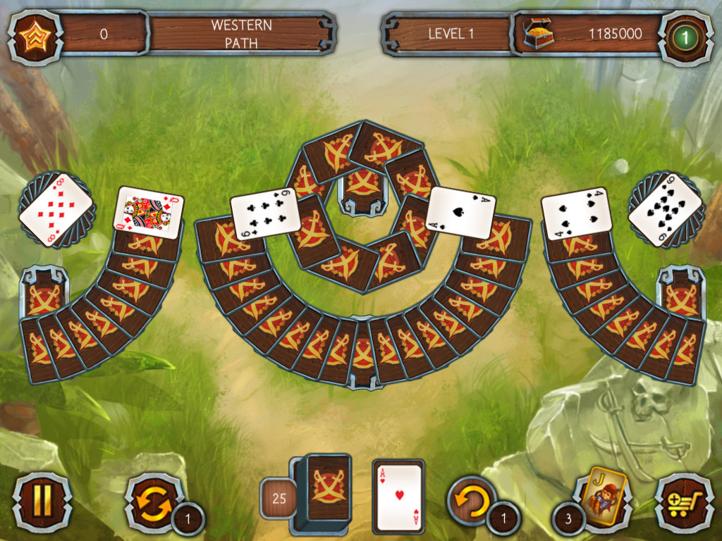 Solitaire Legend of the Pirates