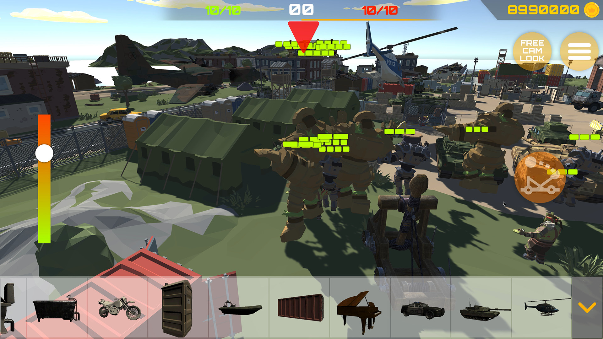 Catapult Battle Simulator!