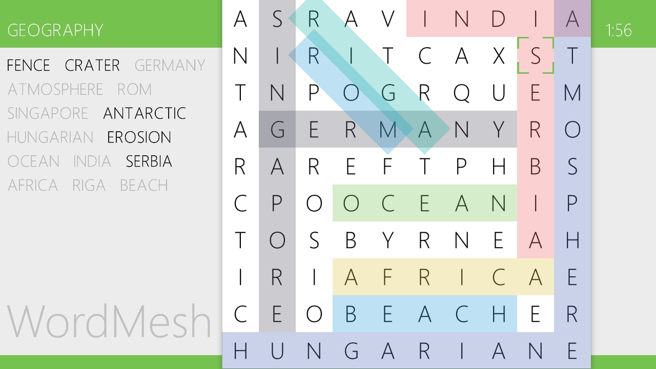 Word Mesh