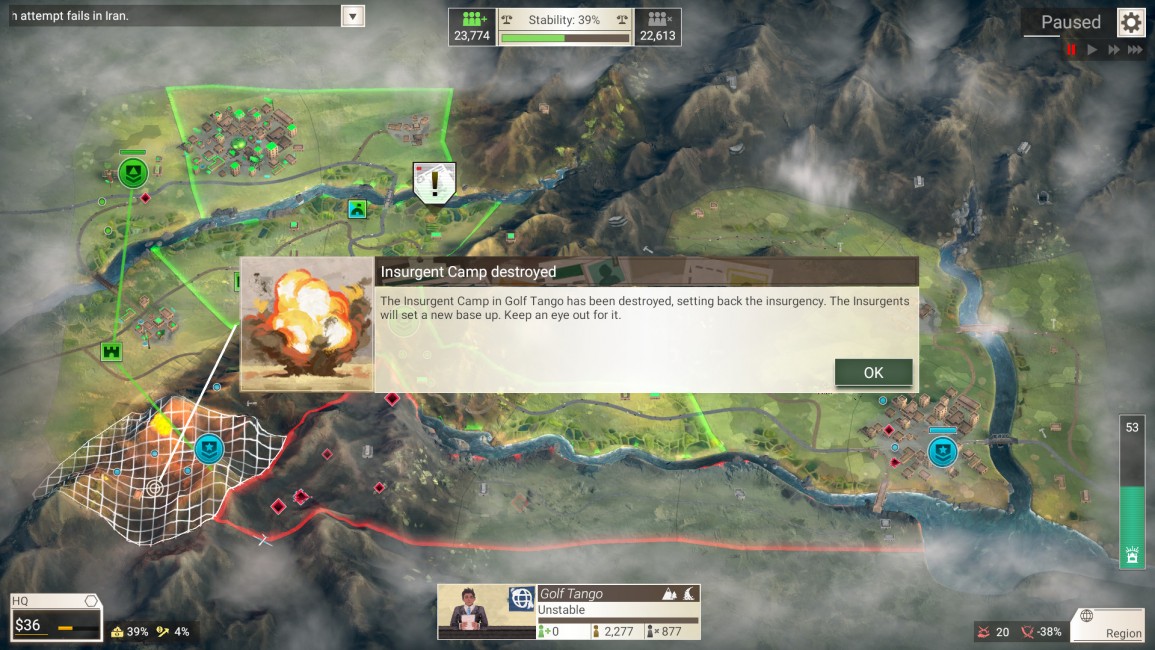 Rebel Inc: Escalation