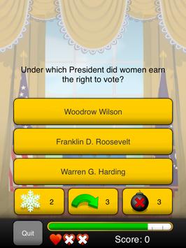Presidents Quizzer
