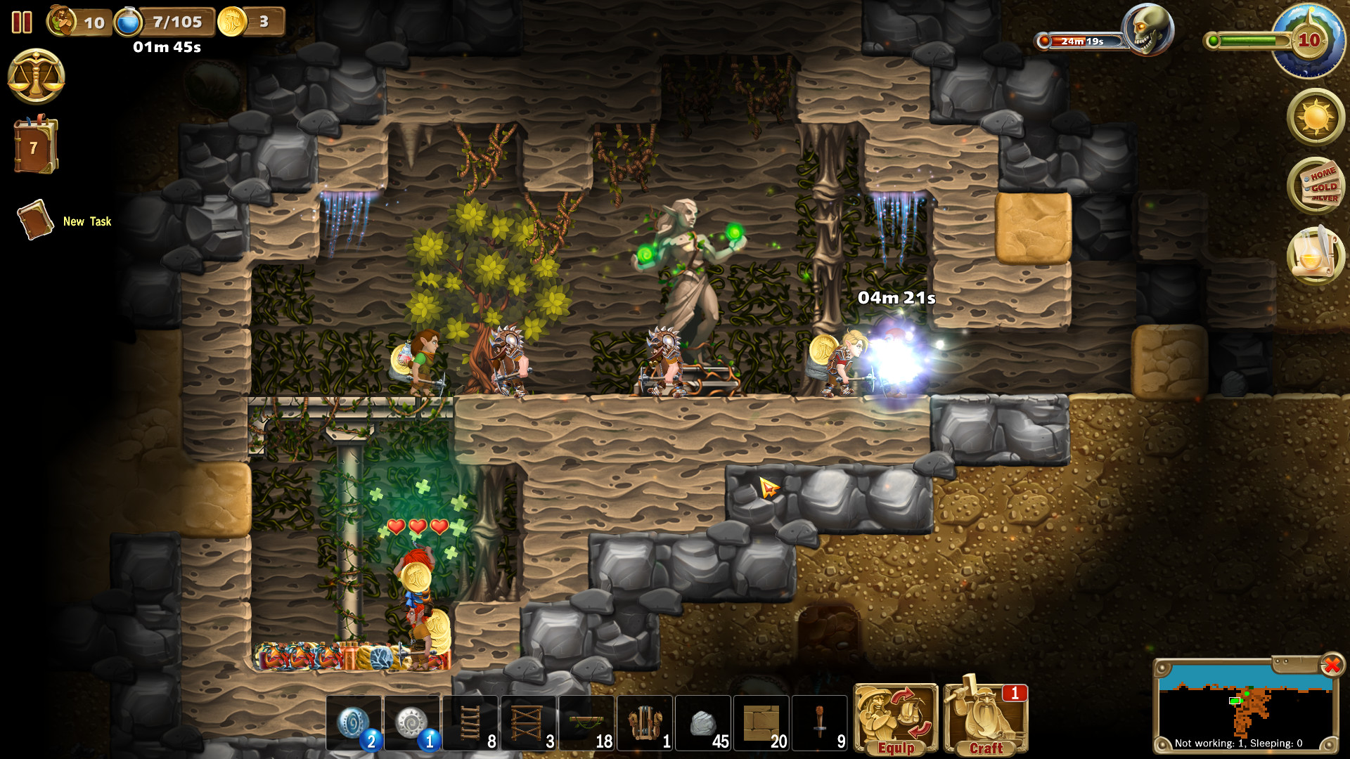 Craft the World: Grottoes