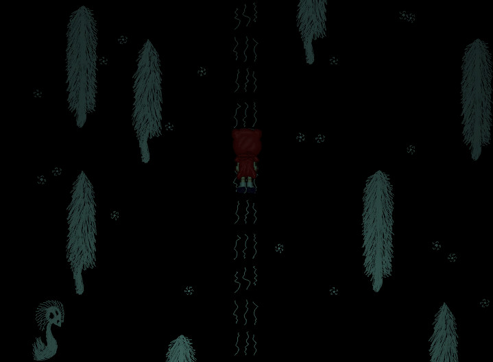 The Miserable Crimson Hooded Girl