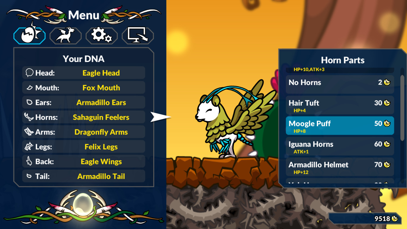 Miscreation: Evolve Your Creature!