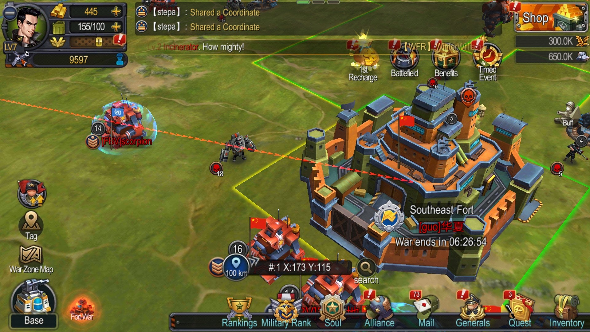 War in Pocket