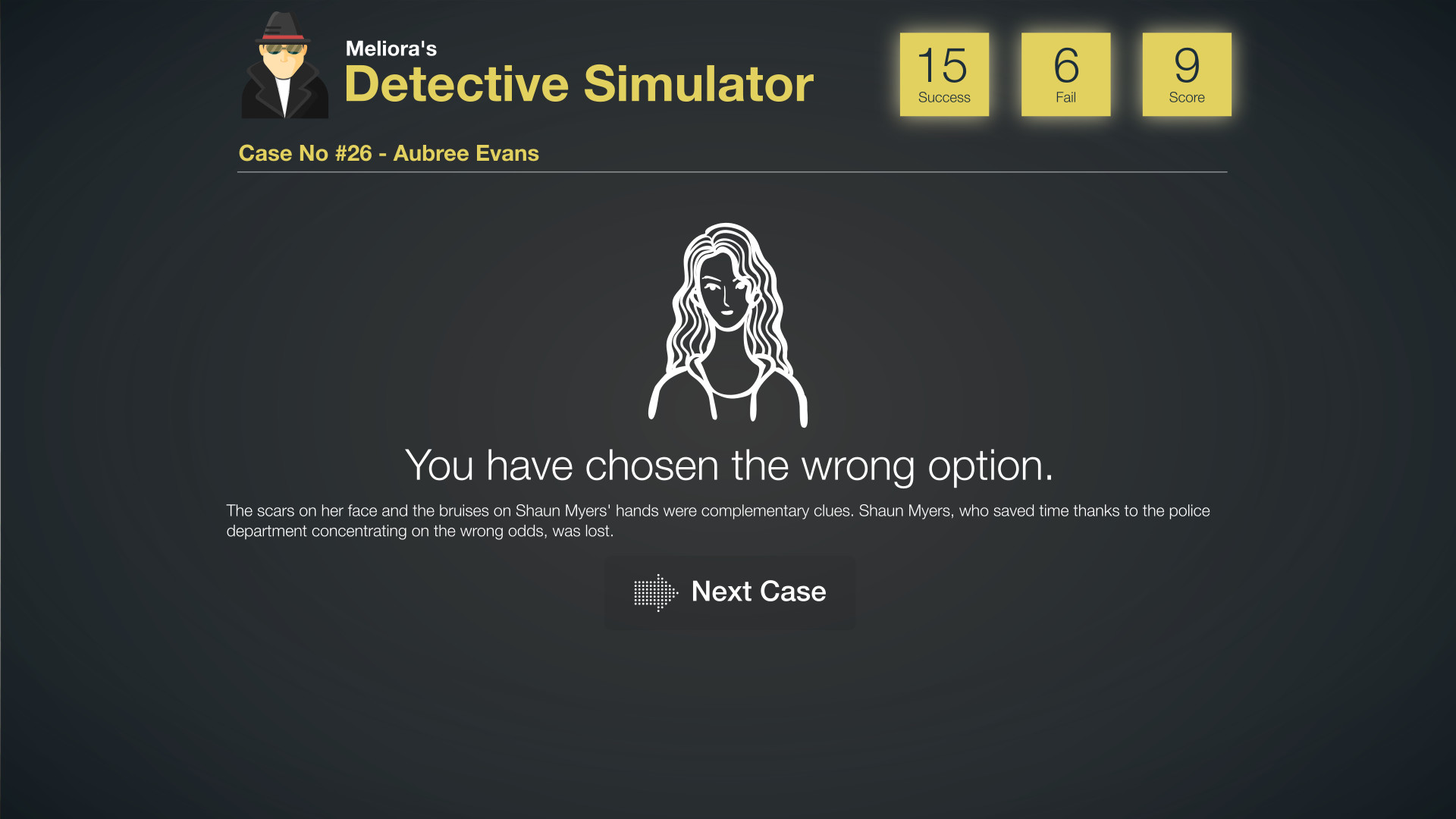 Meliora’s Detective Simulator