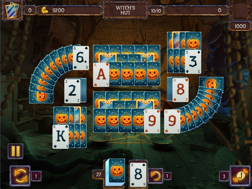 Solitaire Game Halloween