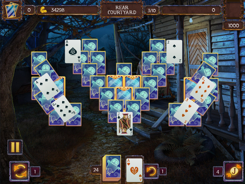 Solitaire Game Halloween