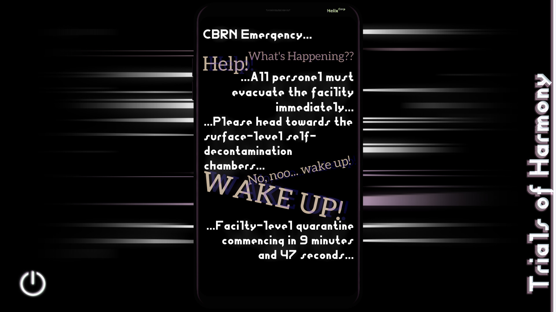 Trials of Harmony ~ Experimental Visual Novel