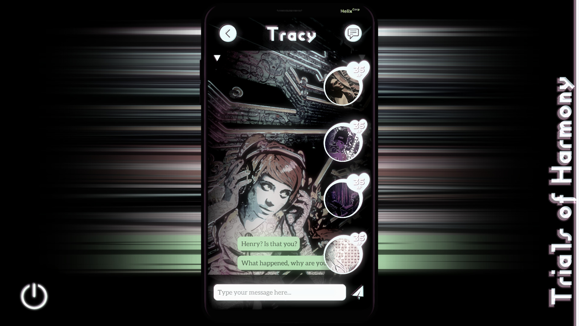 Trials of Harmony ~ Experimental Visual Novel