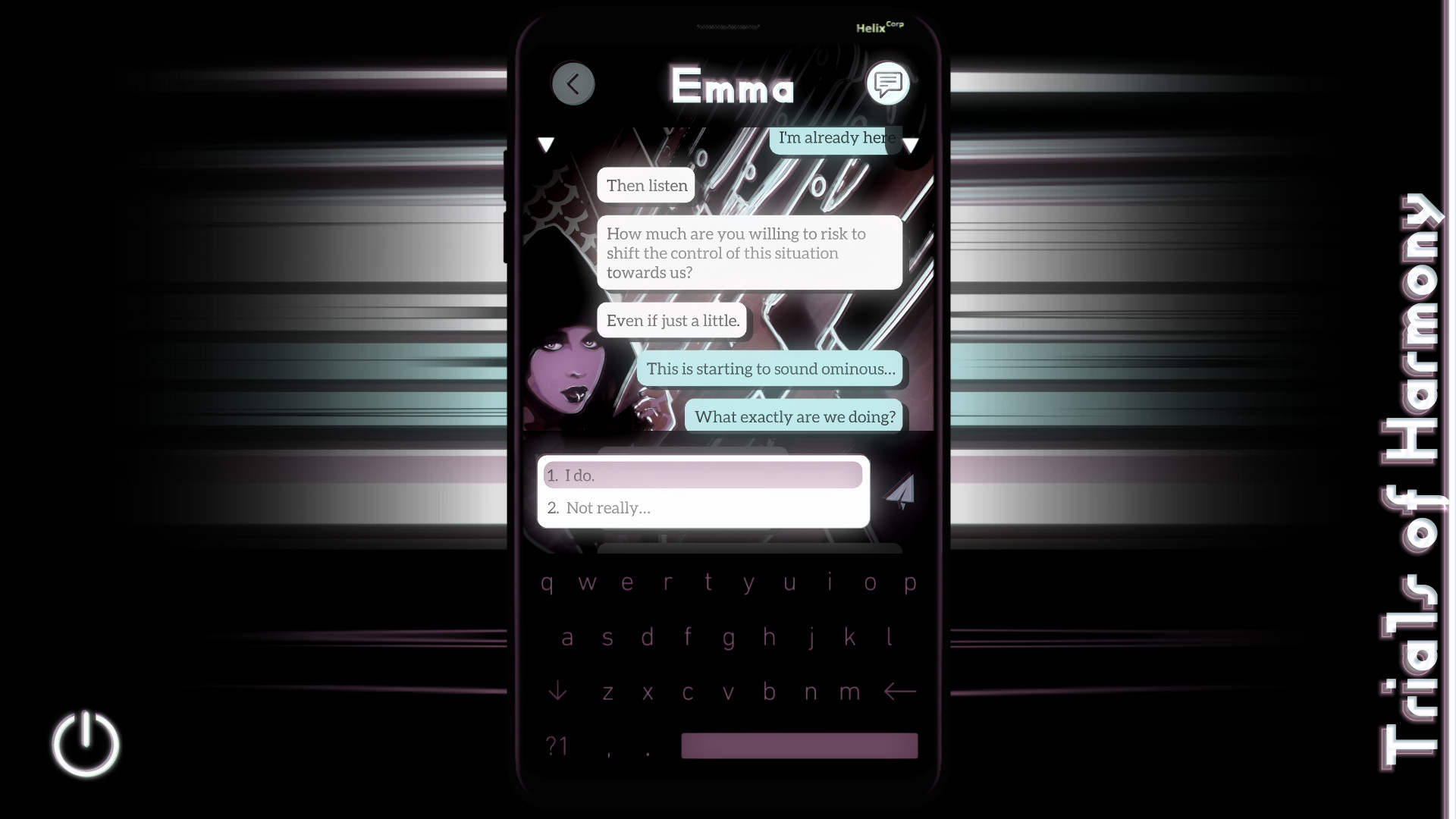 Trials of Harmony ~ Experimental Visual Novel