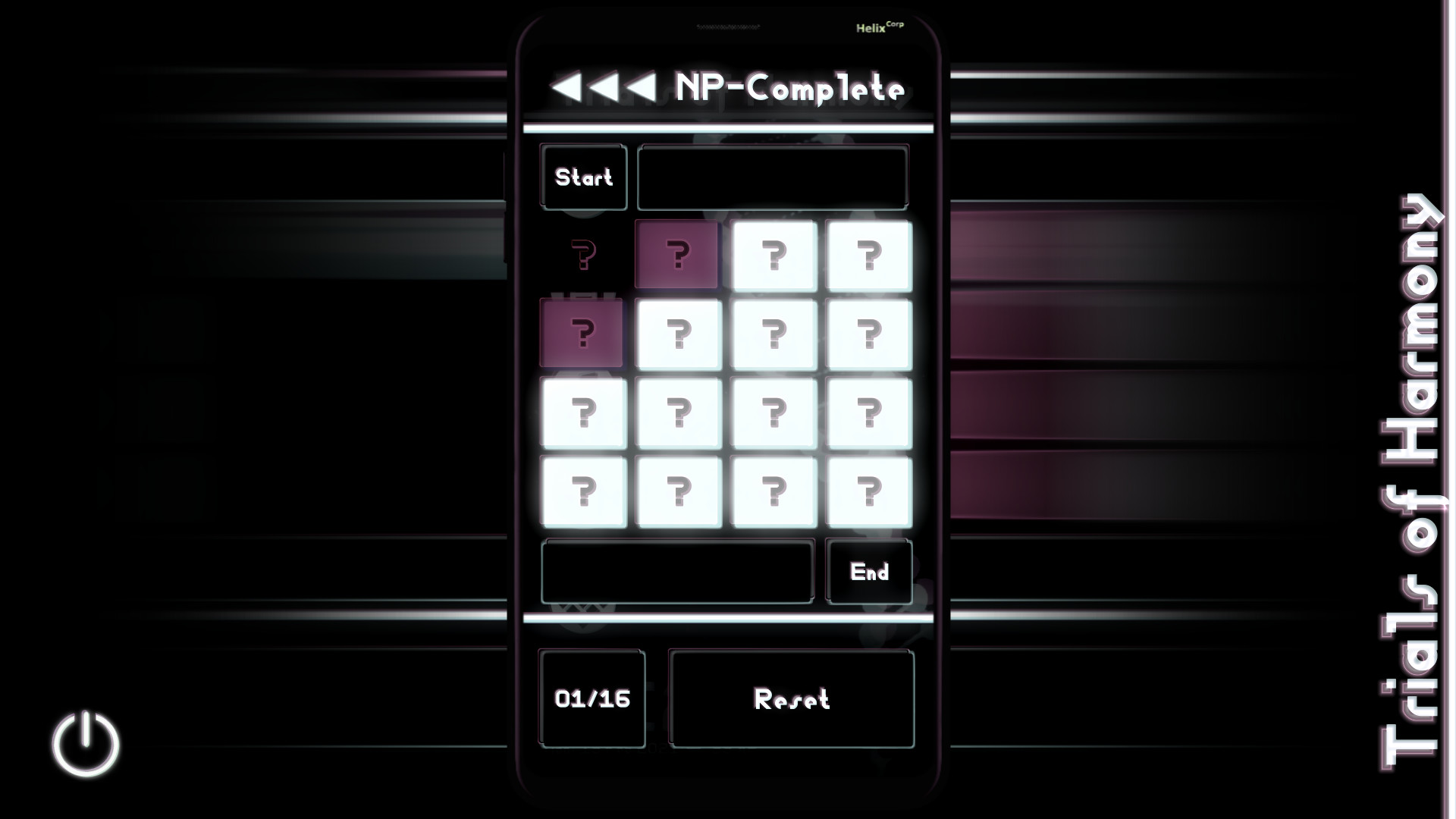 Trials of Harmony ~ Experimental Visual Novel