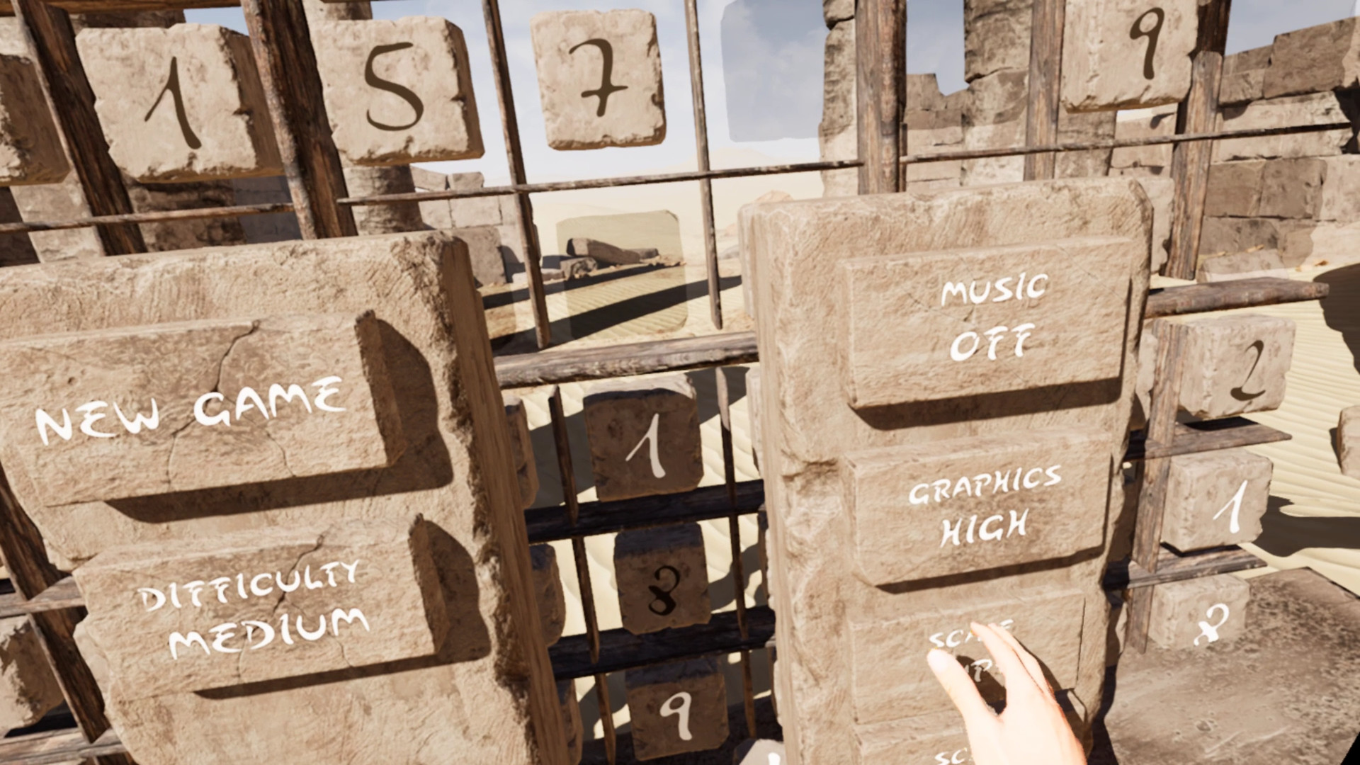 Arabian Stones: The VR Sudoku Game