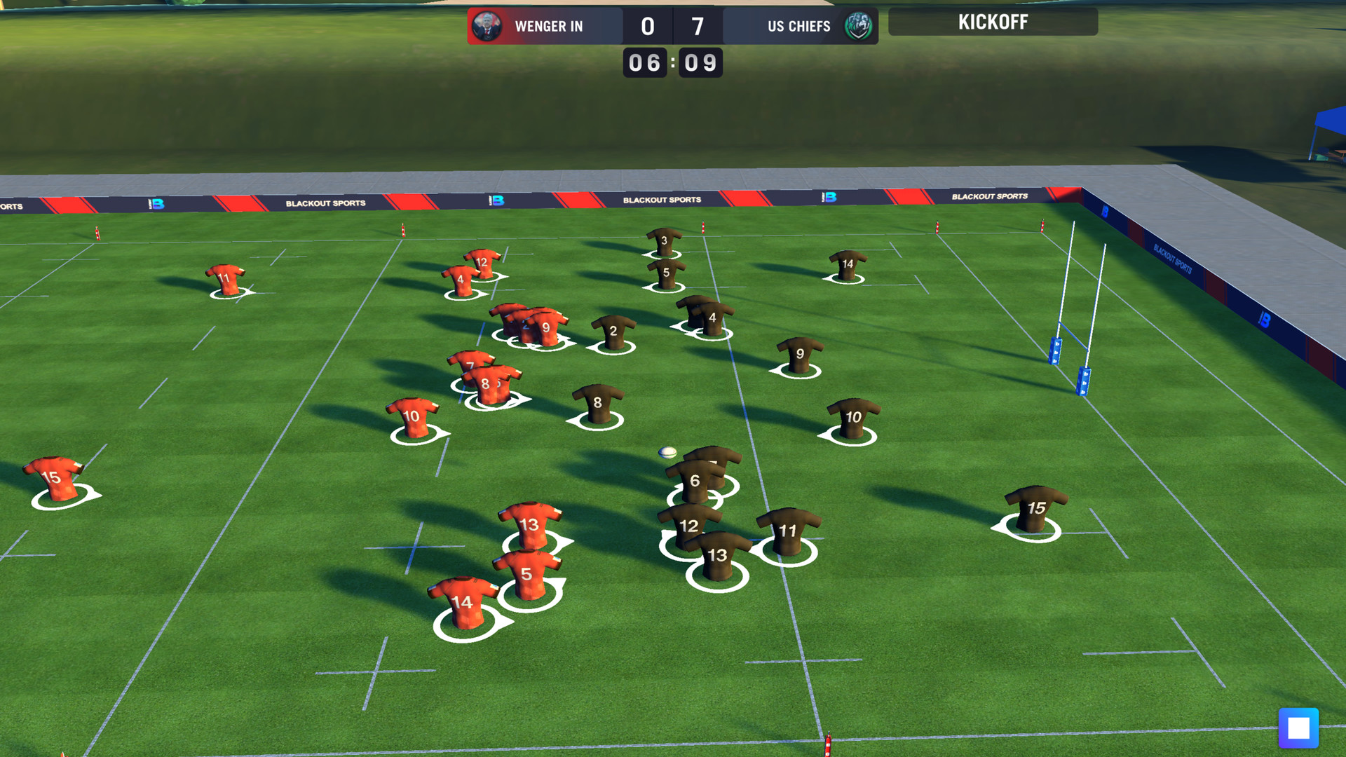 Blackout Rugby Manager