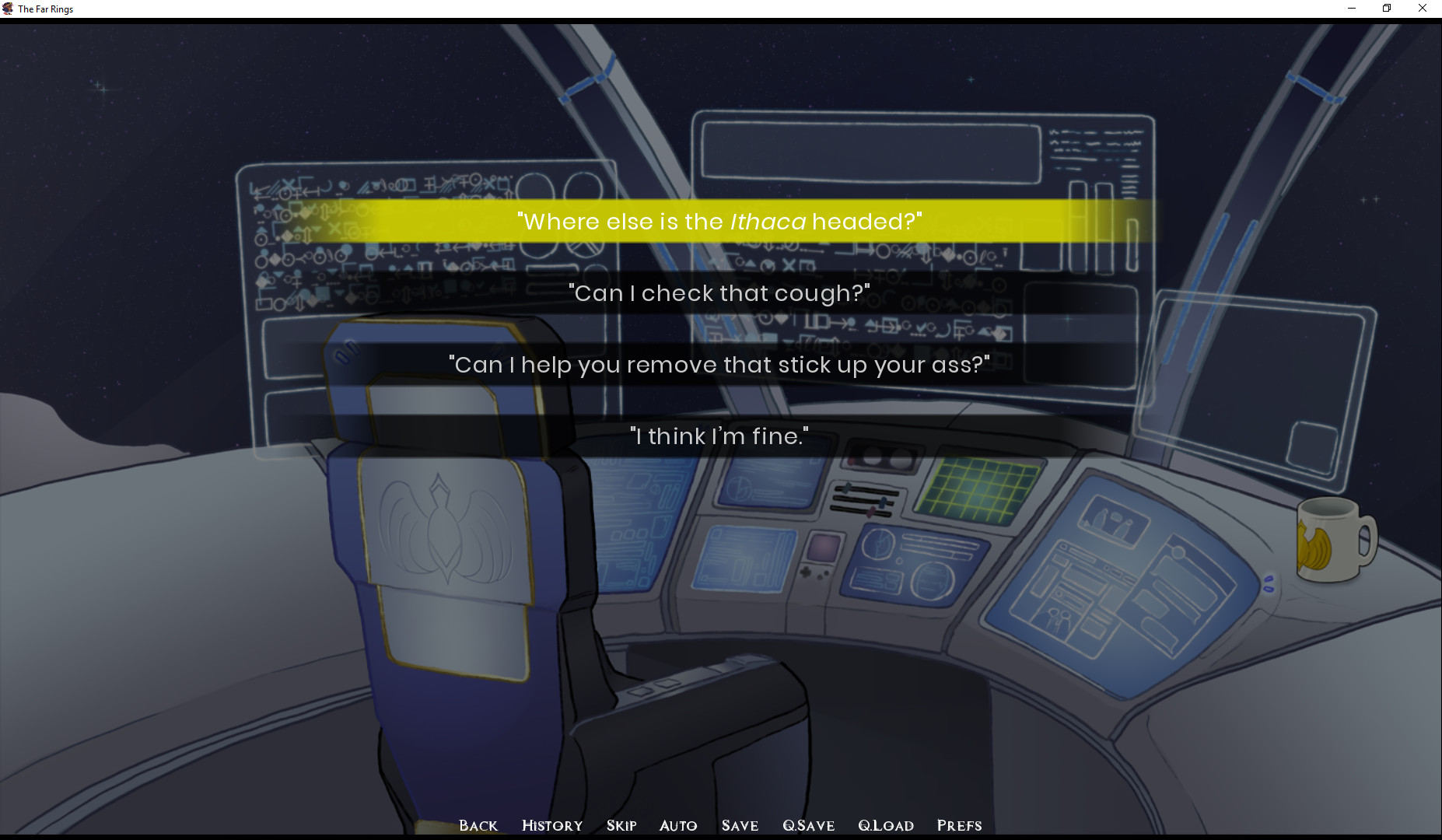 The Far Rings: A Space Opera Visual Novella