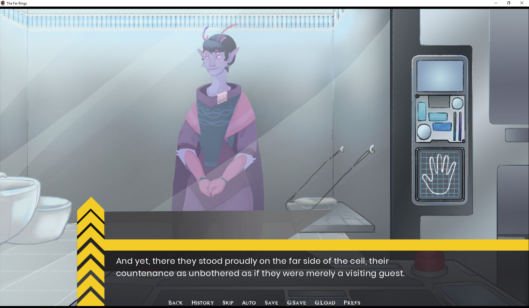 The Far Rings: A Space Opera Visual Novella