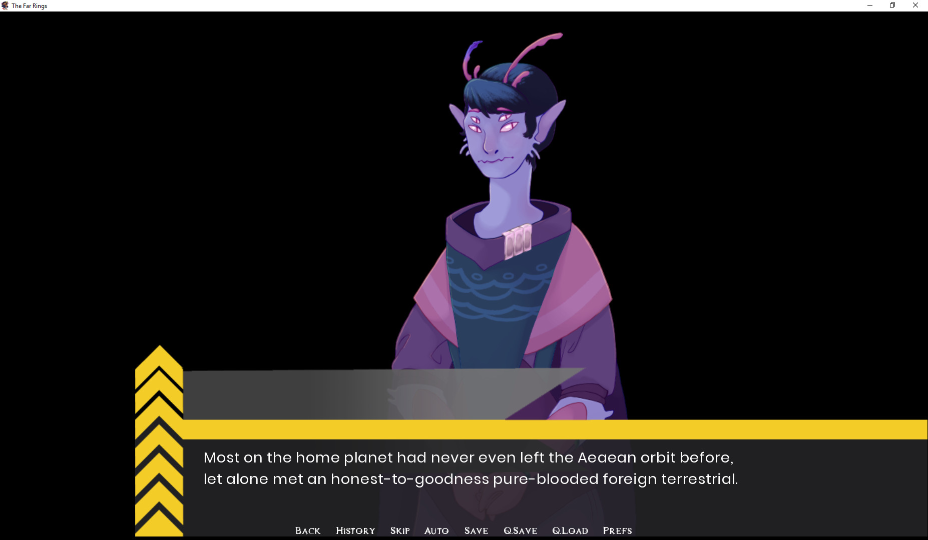 The Far Rings: A Space Opera Visual Novella