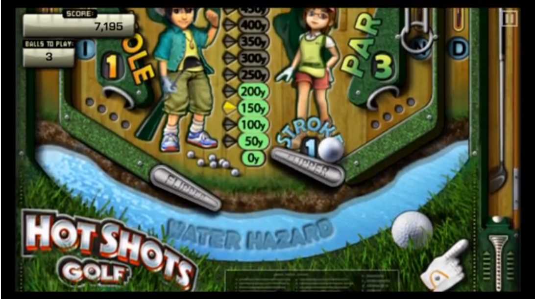 Pinball Heroes: Hot Shots Golf