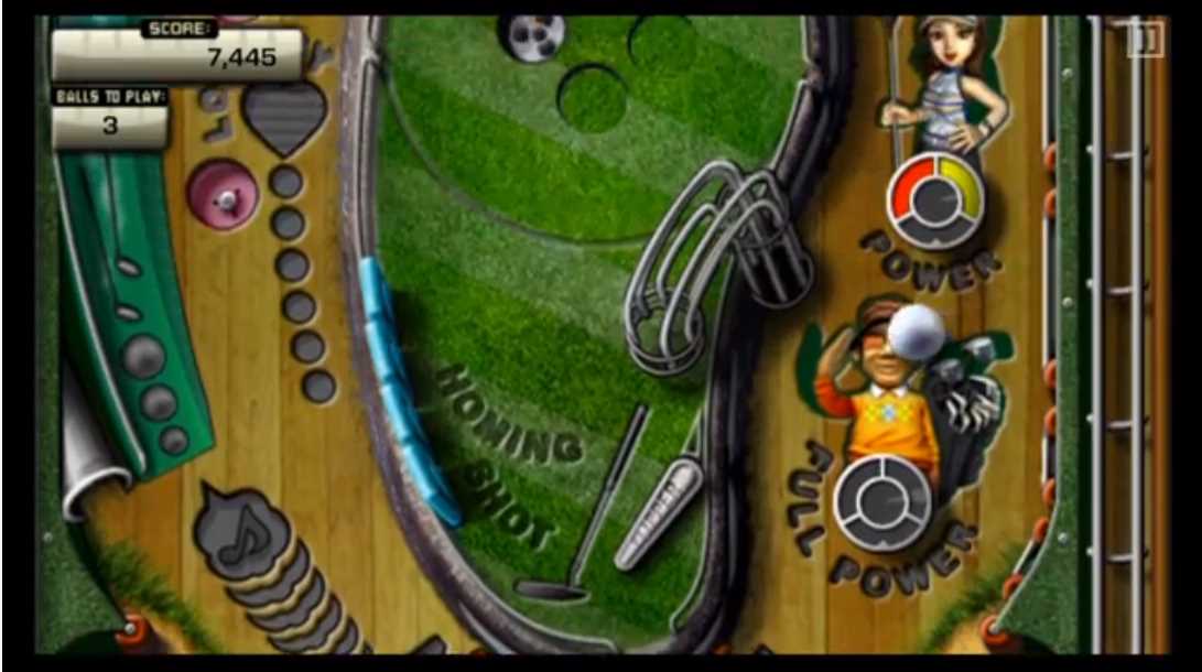 Pinball Heroes: Hot Shots Golf