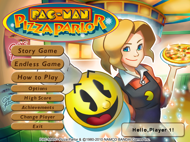 Pac-Man Pizza Parlor