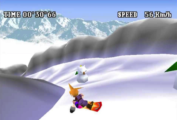 Final Fantasy VII Snowboarding