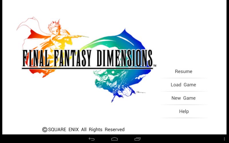 Final Fantasy Dimensions