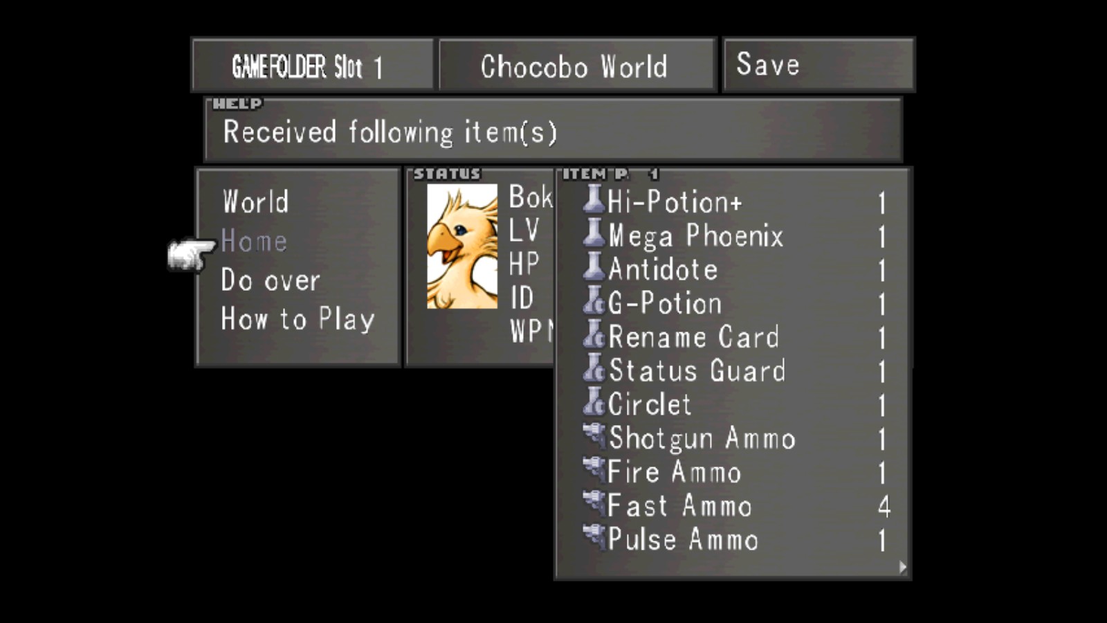 Chocobo World