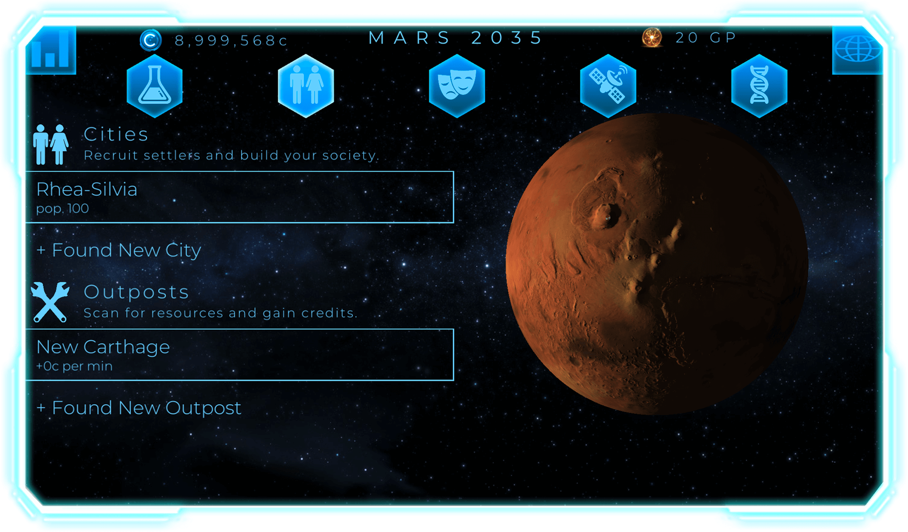 TerraGenesis – Space Settlers
