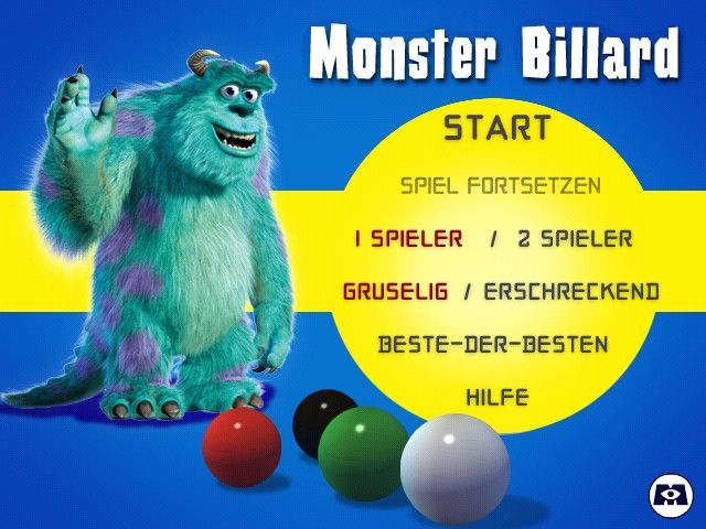 Monsters, Inc.: Wreck Room Arcade – Eight Ball Chaos