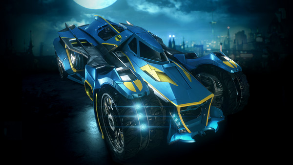 Batman: Arkham Knight – 1970s Batman Themed Batmobile Skin