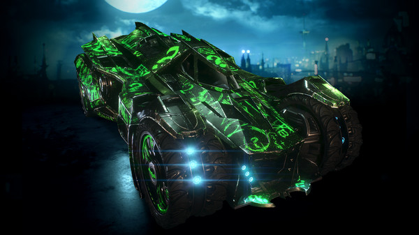 Batman: Arkham Knight – Riddler Themed Batmobile Skin