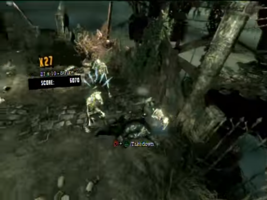 Batman: Arkham Asylum – Dem Bones Challenge Map