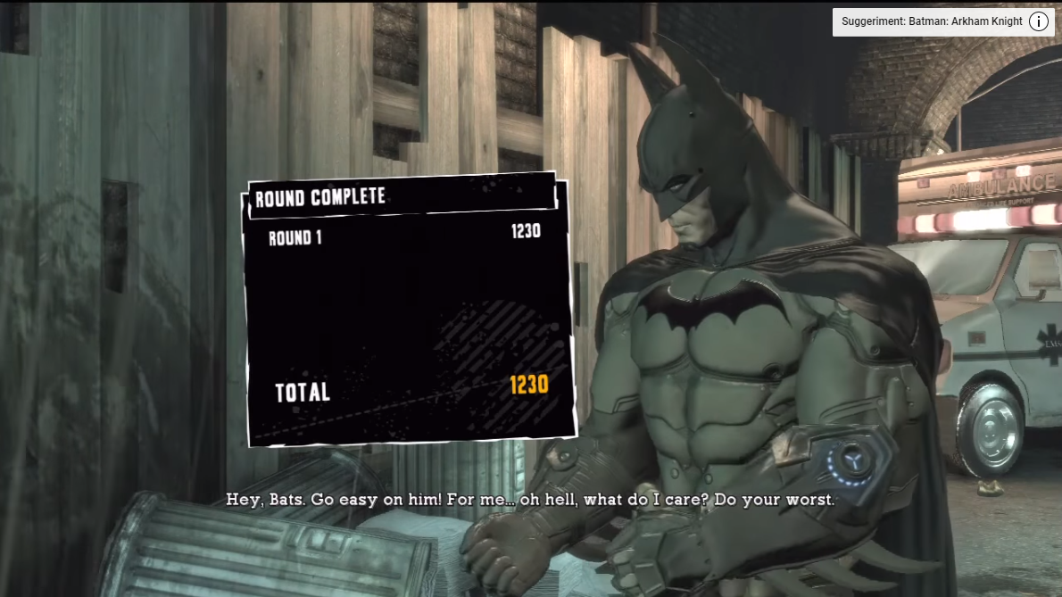 Batman: Arkham Asylum – Crime Alley Challenge Map