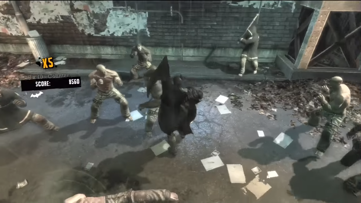 Batman: Arkham Asylum – Crime Alley Challenge Map