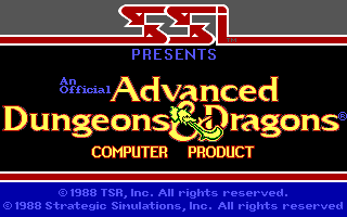 Advanced Dungeons &amp; Dragons: Pool of Radiance