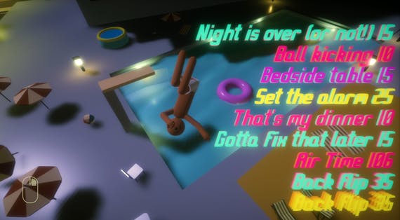 Balconing Simulator 2020